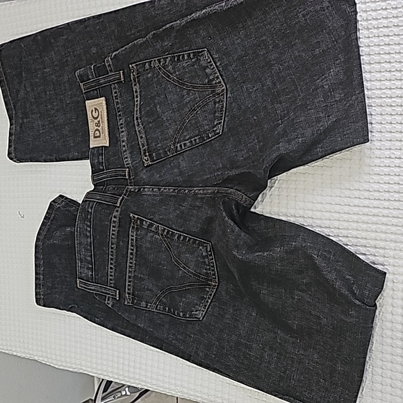 D&G DOLCE & GABBANA, Black Jeans Button FlySize unisex 32 (Italian 46) - Picture 7 of 14